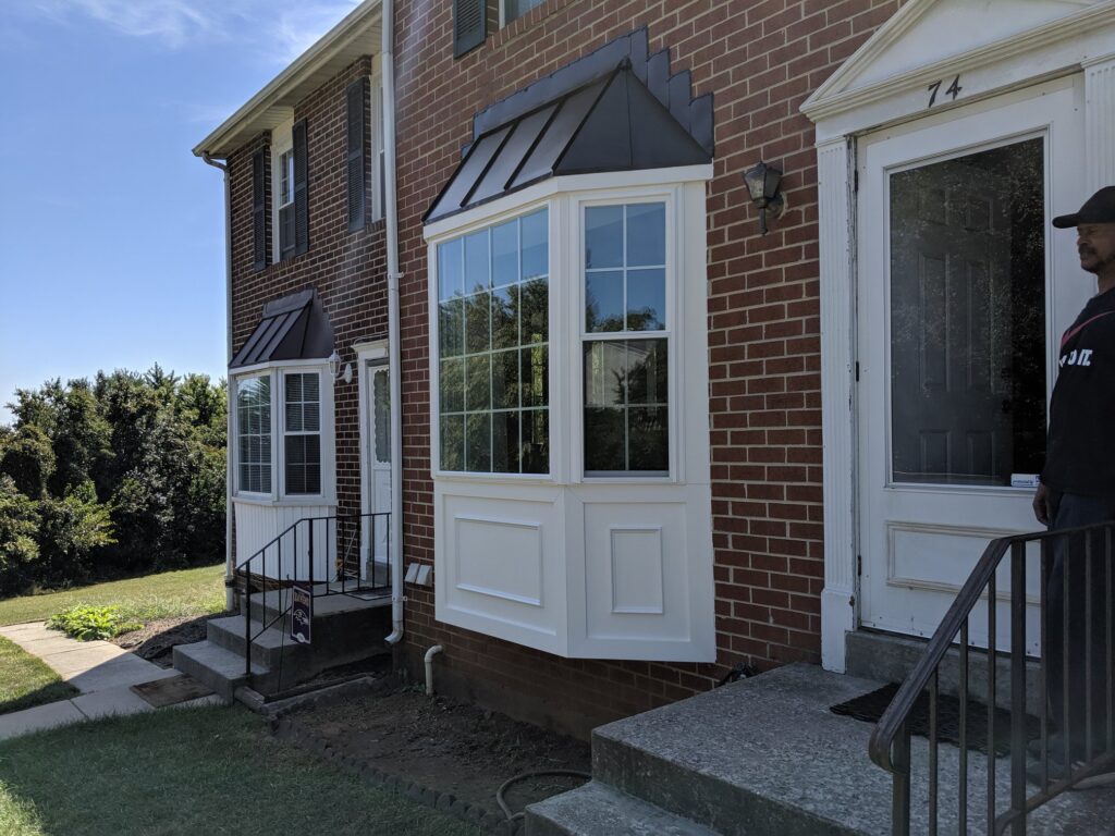 New bay window install 1